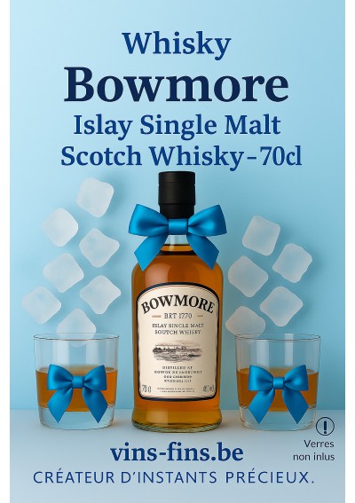 bowmore-islay-single-malt-70-cl-Belgique-01-FR.jpeg | Bowmore Islay Single Malt - 70cl, livraison Belgique