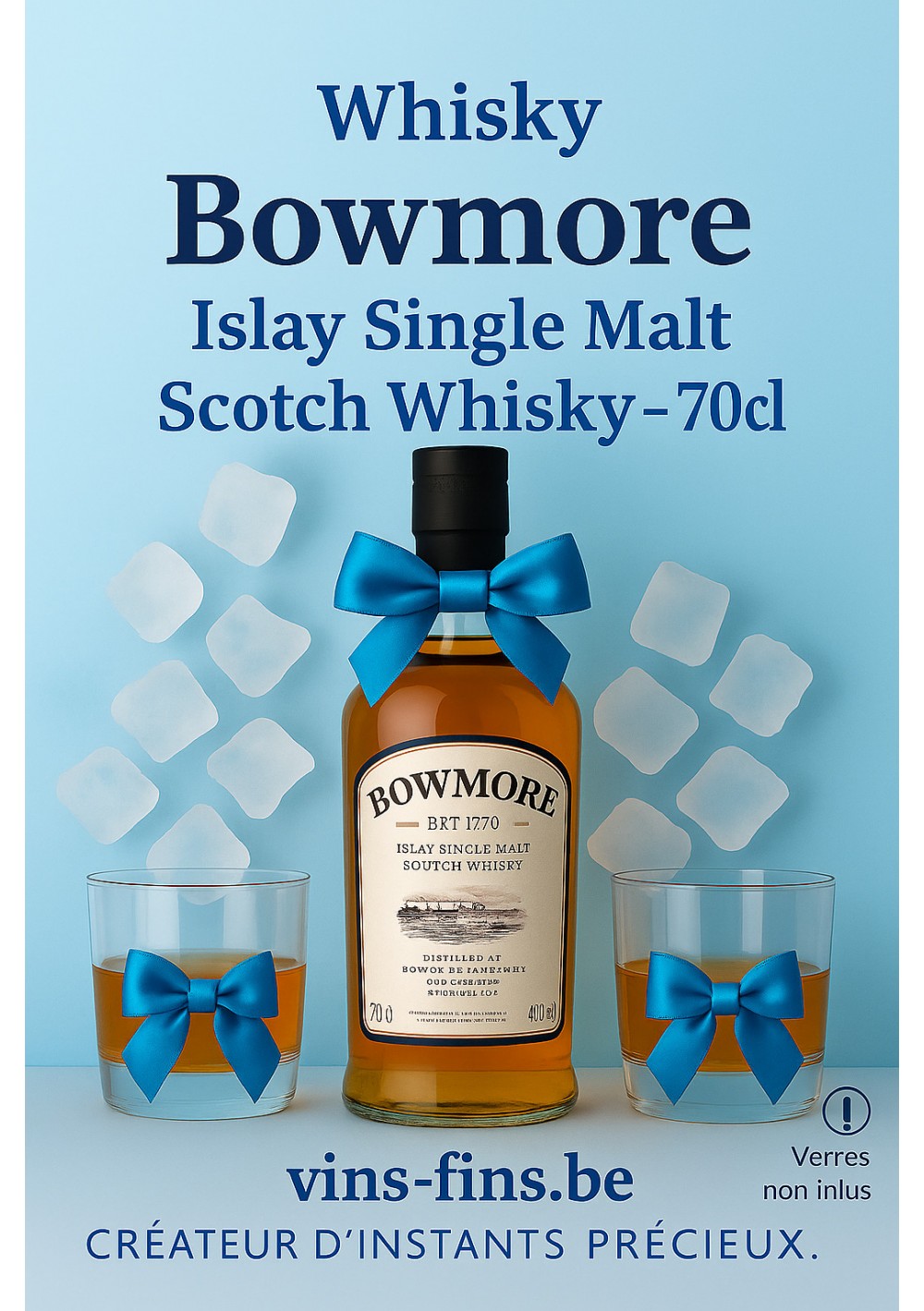 bowmore-islay-single-malt-70-cl-Belgique-01-FR.jpeg | Bowmore Islay Single Malt - 70cl, livraison Belgique