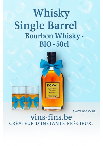 koval-single-barrel-bourbon-50cl-Bruxelles-01-FR.jpg | Koval Single Barrel Bourbon 50cl, Bruxelles