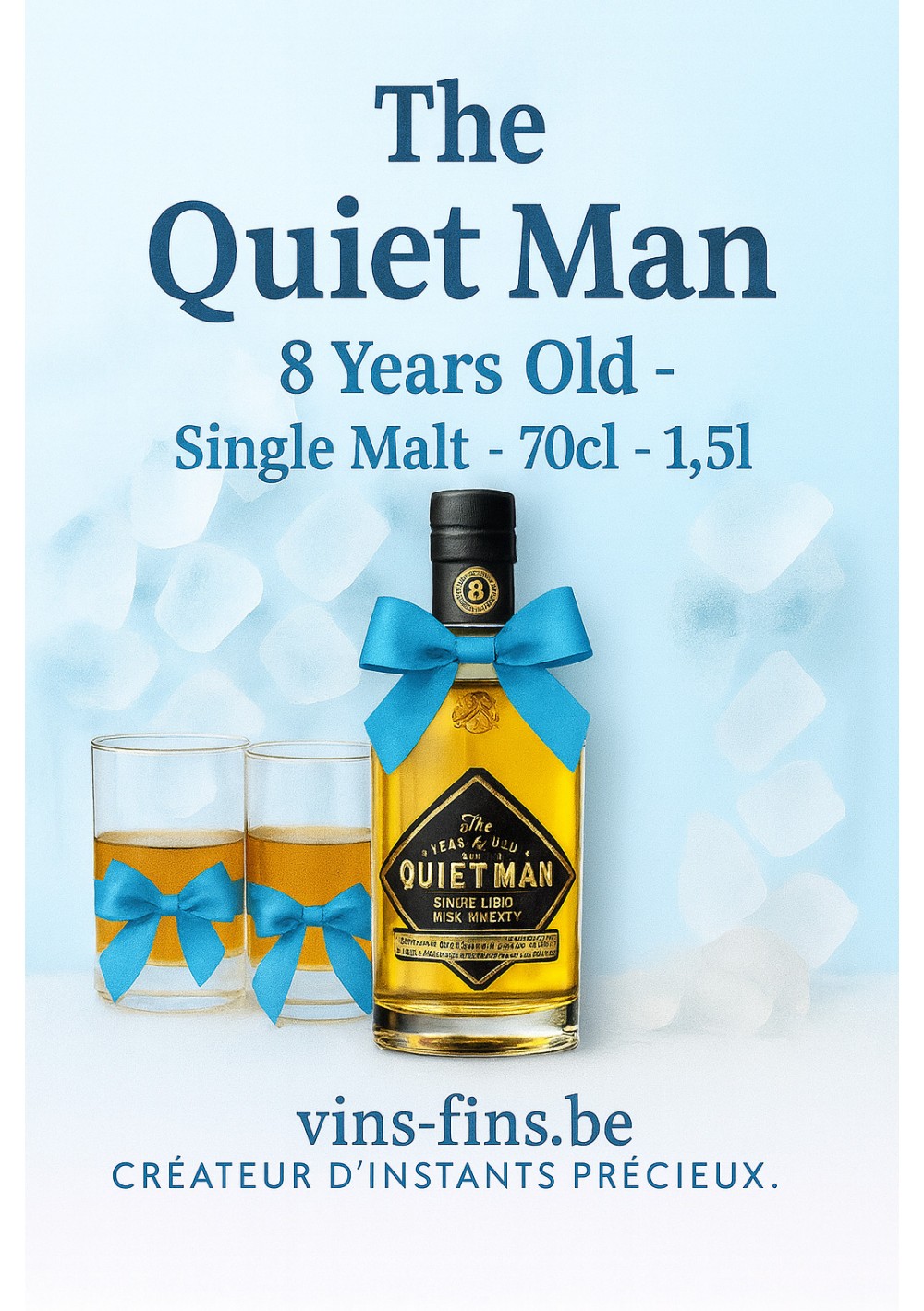 the-quiet-man-8-year-old-single-malt-irish-whiskey-70cl-Belgium-01-EN.jpg | The Quiet Man 8 Year Old, Belgium