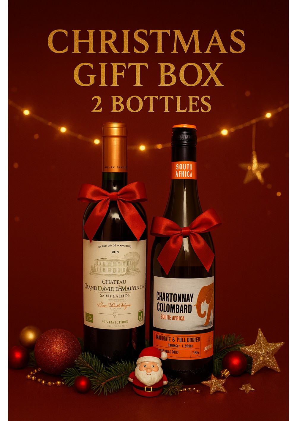 coffret-noel-2-bouteilles-saint-emilion-chardonnay-fr.jpg | Coffret cadeau Noël 2 bouteilles Saint-Emilion et Chardonnay