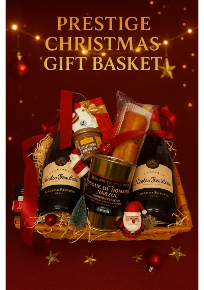 luxe-kerst-geschenkmand-nicolas-feuillatte-gourmand-nl.jpg | Luxe kerst geschenkmand met champagne en delicatessen