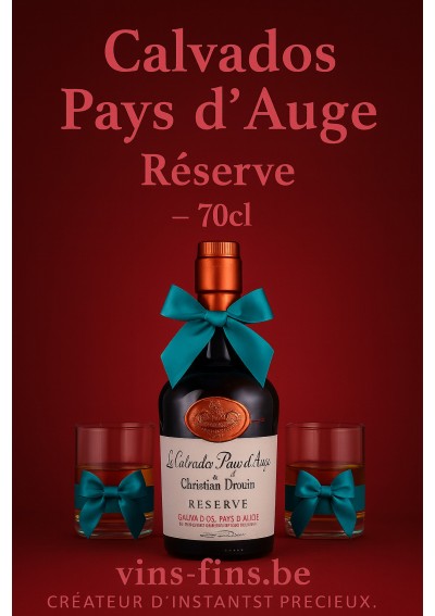 calvados-reserve-christian-drouin-70cl-fr.jpg | Calvados Pays d’Auge Réserve Christian Drouin 70cl livraison Bruxelles, Belgique