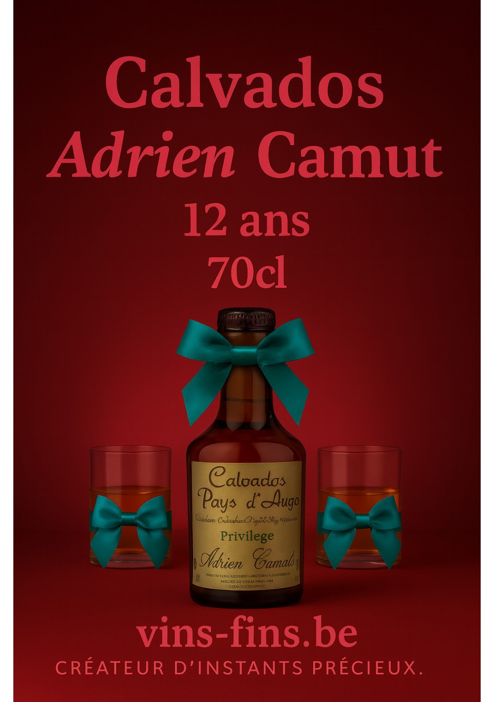 adrien-camut-12-years-70cl-en.jpg | Adrien Camut Calvados du Pays d’Auge 12 Years 70cl delivery Brussels