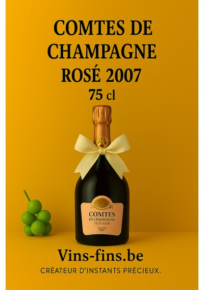 Taittinger-Comtes-de-Champagne-Rose-2007-NL.jpg | Taittinger Comtes de Champagne Rosé 2007