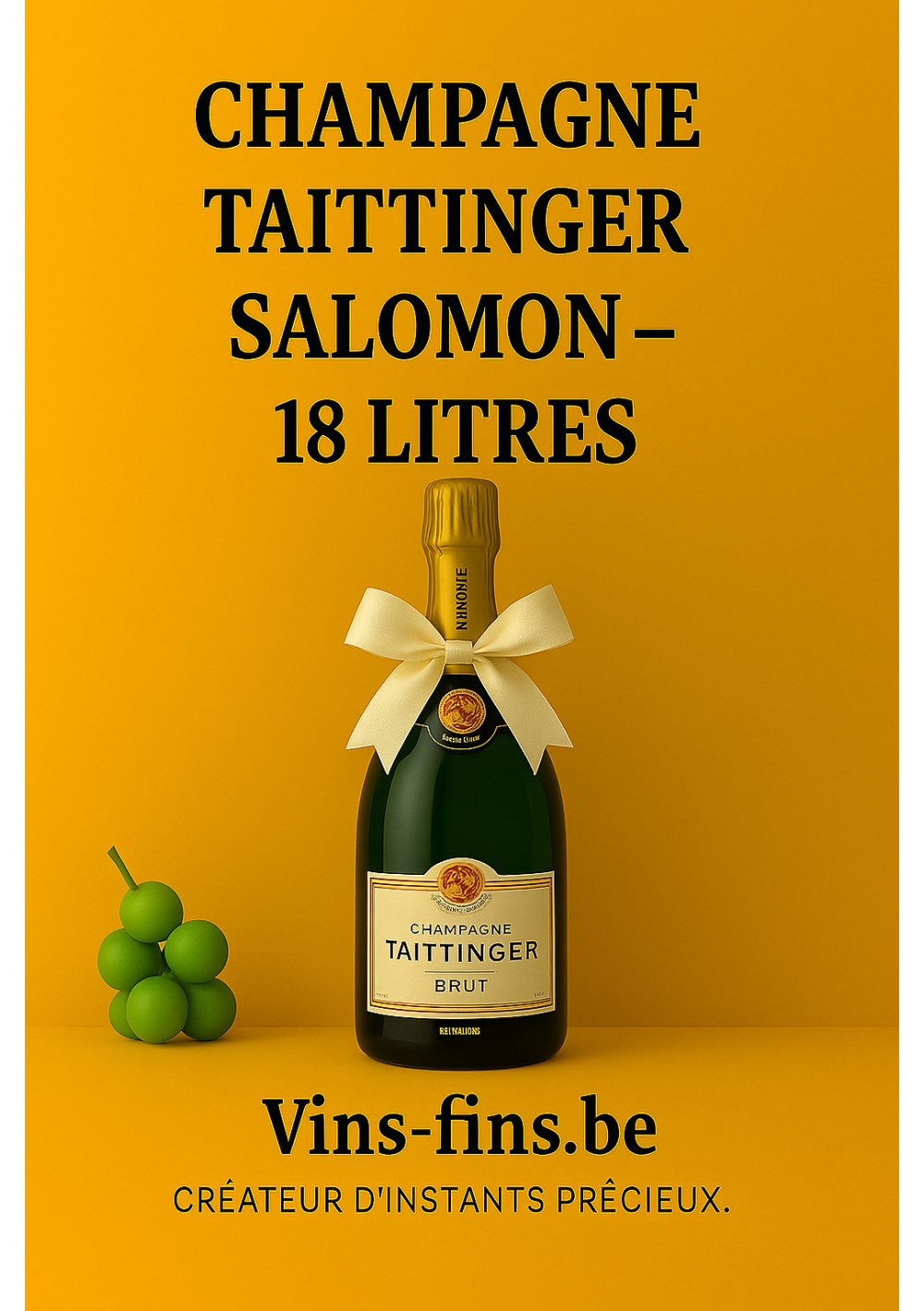 Champagne-Taittinger-Brut-Salomon-18-Liters-EN.jpg | Champagne Taittinger Brut Salomon — 18L