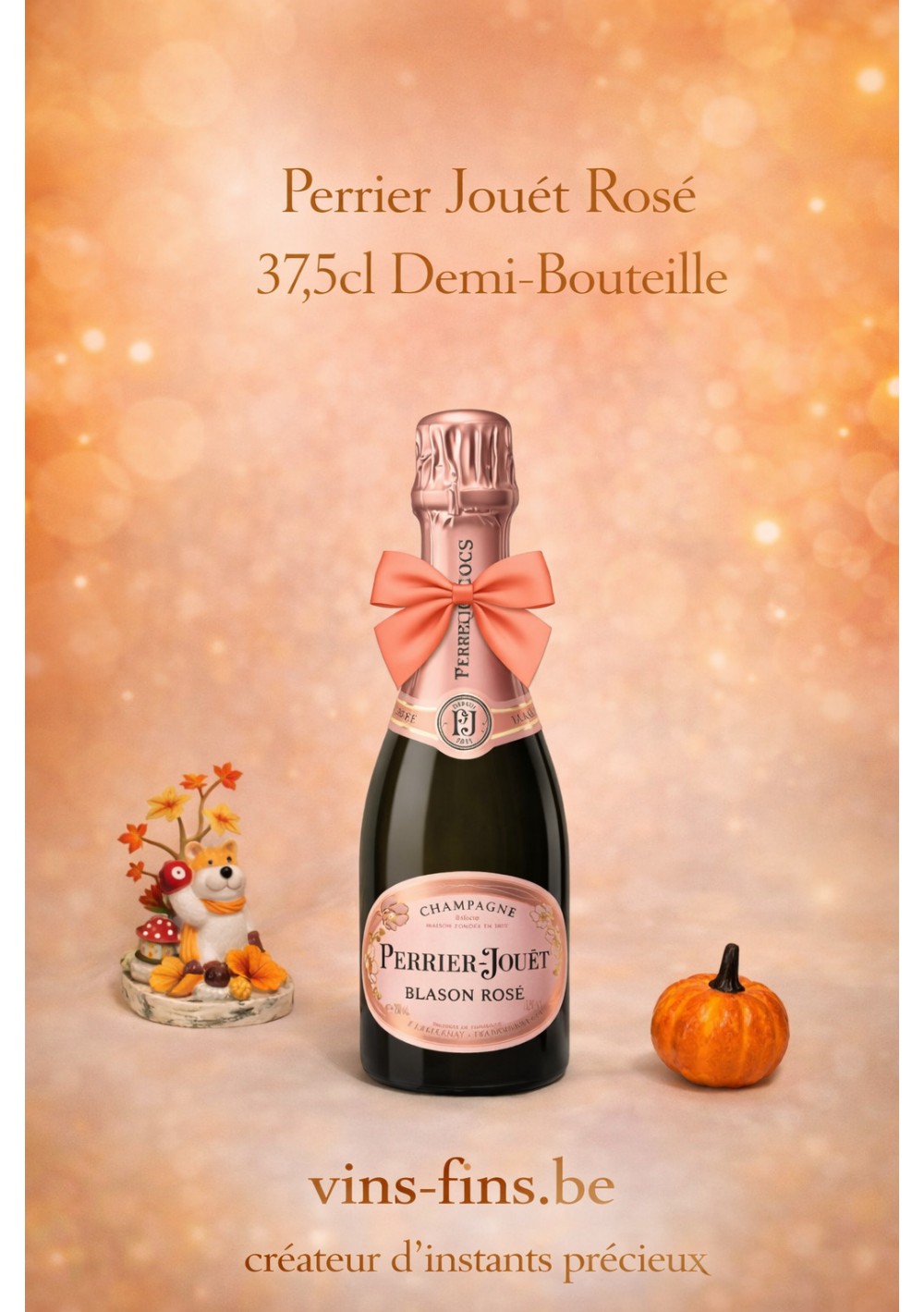 Champagne-Perrier-Jouet-Blason-Rose-375cl-01-NL.jpg | Perrier-Jouët Blason Rosé 37,5 cl – Brussel, België