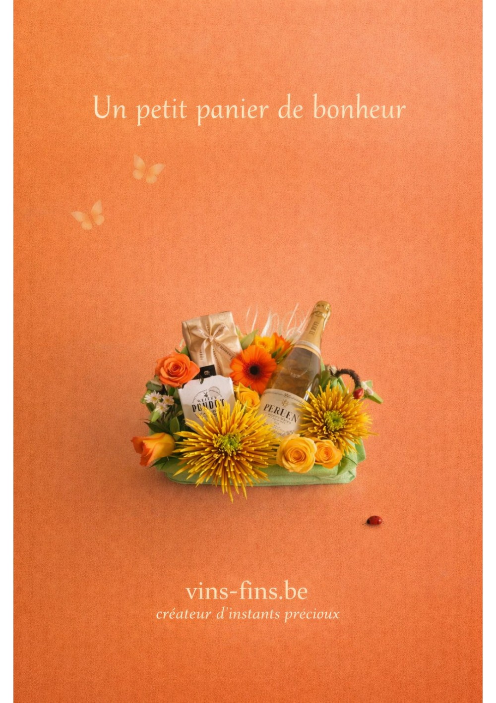 doux-baisers-vranken-leonidas-EN.jpg | Flower gift basket with Vranken Champagne, flutes and Leonidas pralines