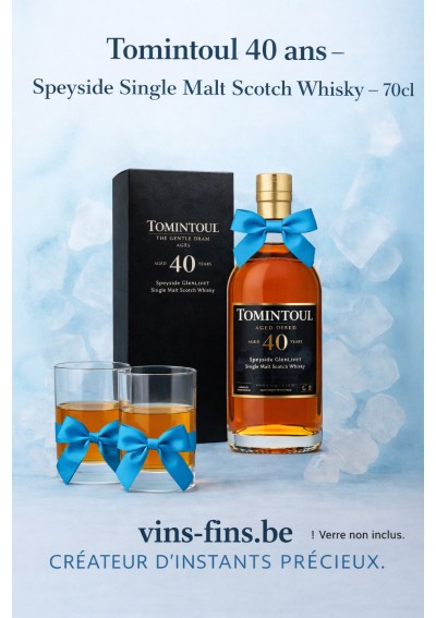 tomintoul-40-70cl-EN.jpeg | Tomintoul 40 Year Old 70cl Belgium