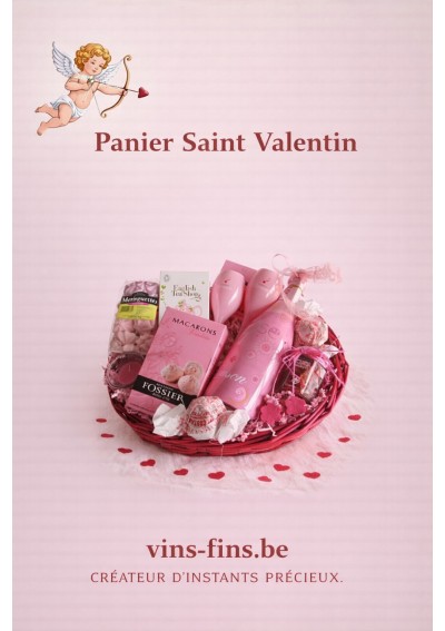 "Extravagante liefde" - Geschenkmand