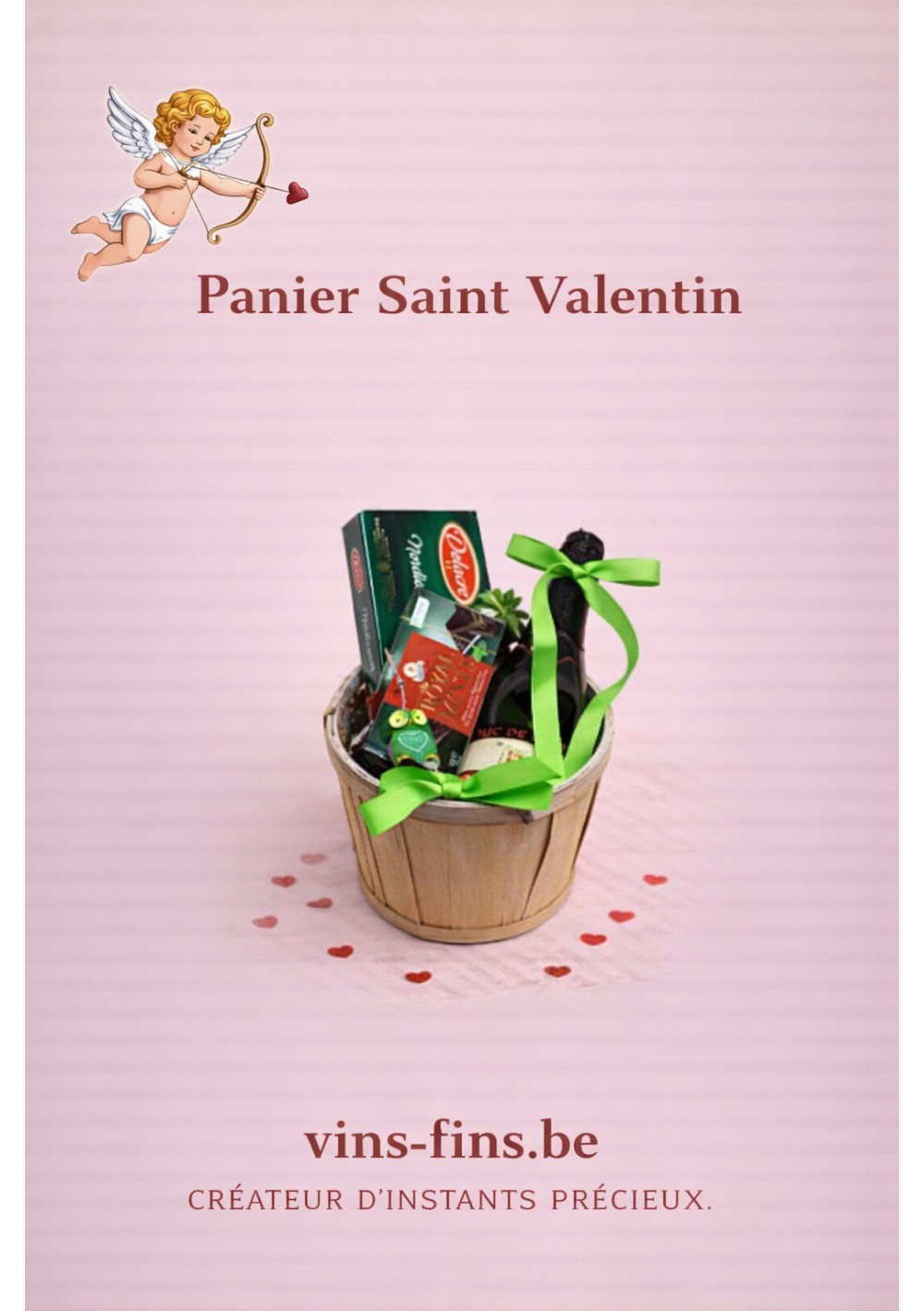 Valentines-Gift-Basket-sparkling-wine-chocolates-EN.jpg | Valentine’s gift basket, sparkling wine, chocolates, Belgian biscuits