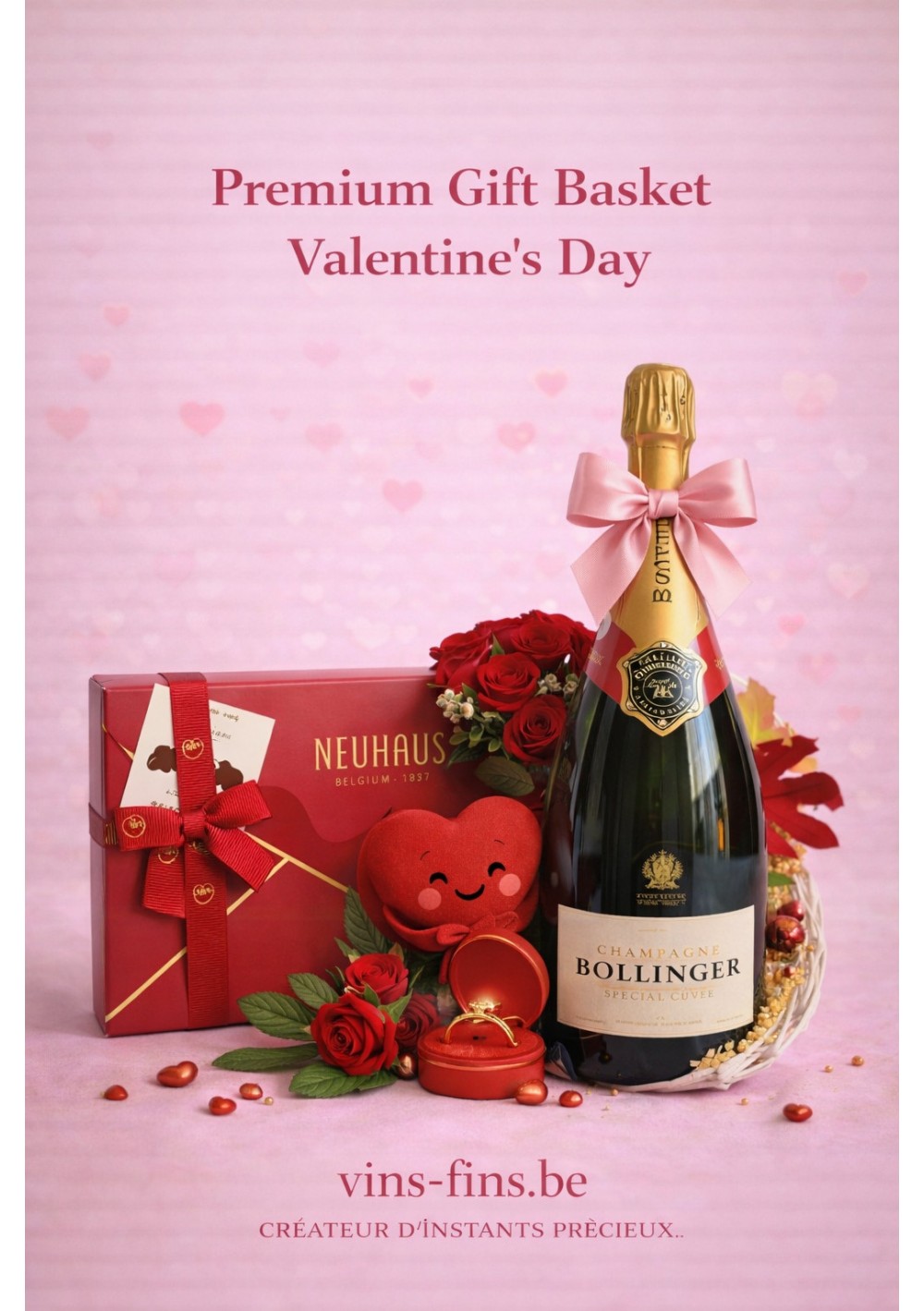 💗 Paniers-cadeau-Saint-Valentin-Bollinger-Neuhaus-Bruxelles-FR.jpg | Paniers cadeaux Saint-Valentin avec Champagne Bollinger