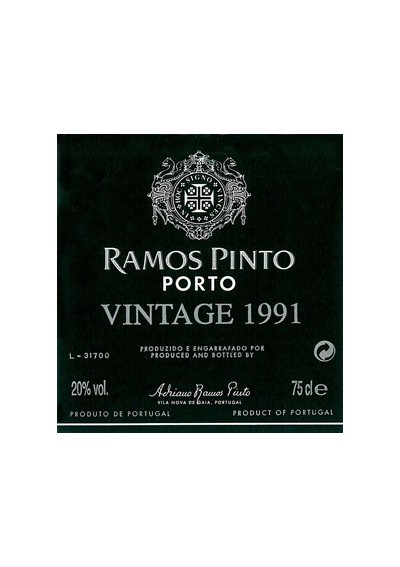 Porto Ramos Pinto Vintage 1995