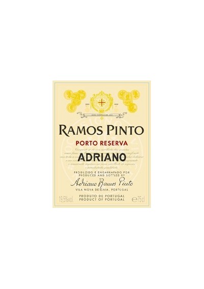 Ramos Pinto – Porto – Adriano - Tawny Reserva  - 6 Years Old