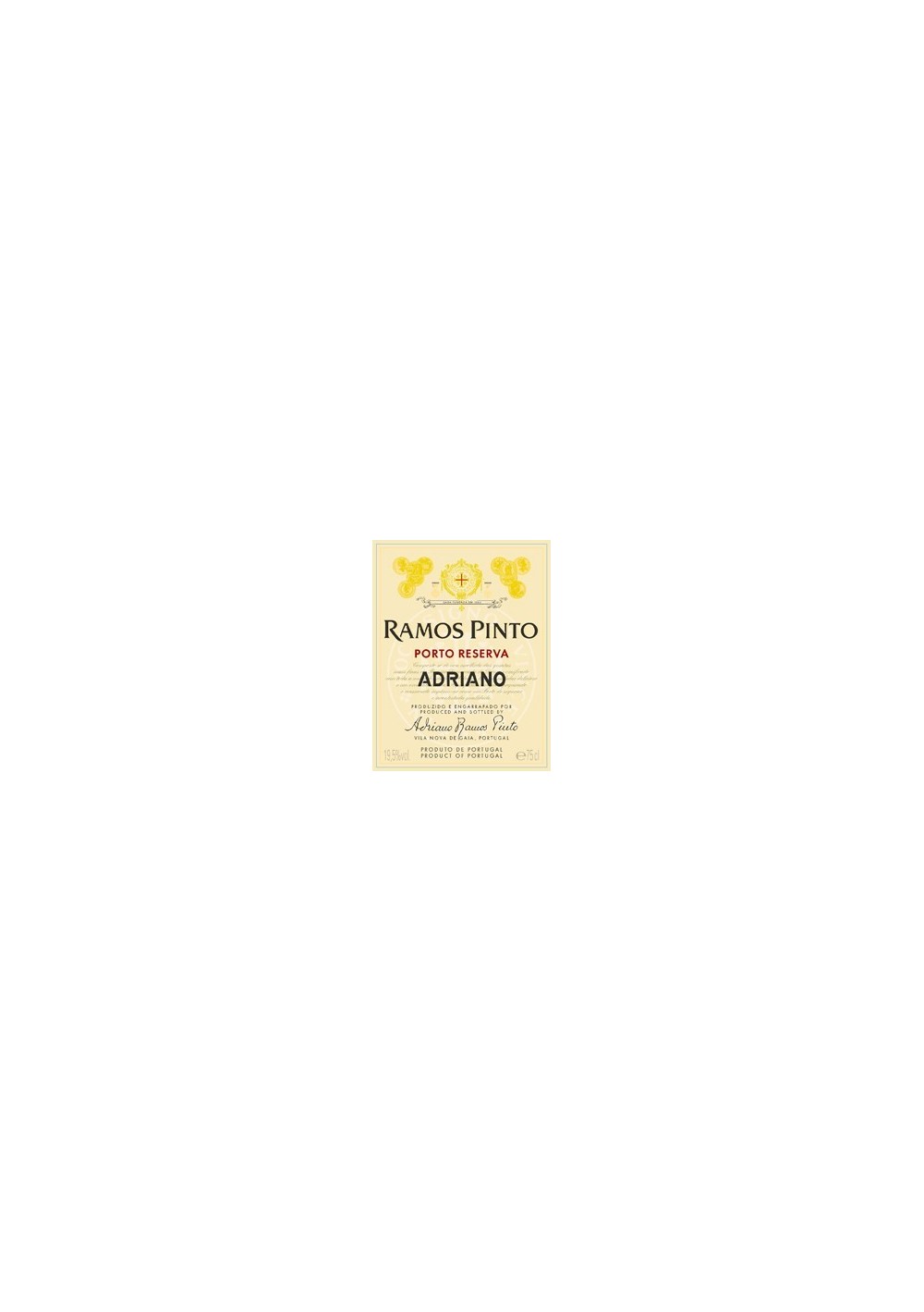 Ramos Pinto – Porto – Adriano - Tawny Reserva  - 6 Years Old
