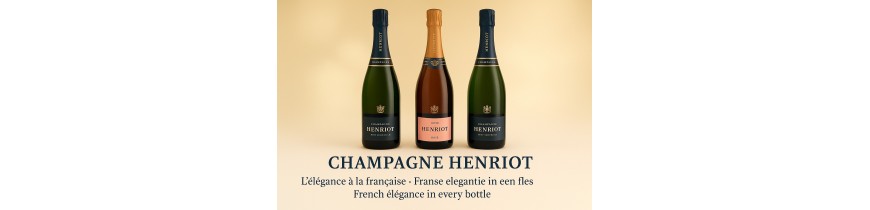 Champagne Henriot, delivrey Belgium, Brussels
