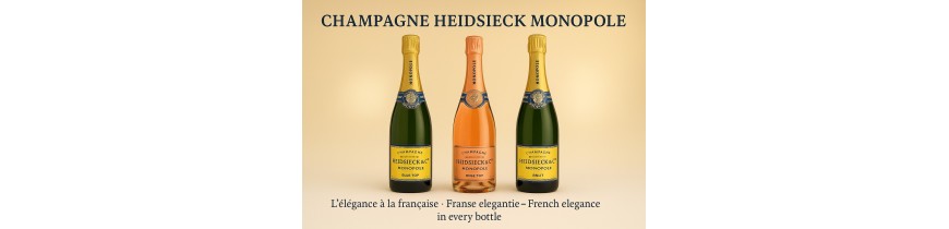 Online Sales Delivery Heidsieck and Co Monopoly Belgium Luxembourg