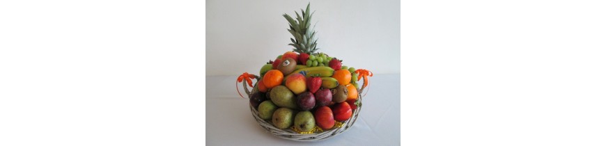 Corbeilles de Fruits Frais pour entreprises - fruit exotique, Belgique