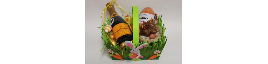 Paasgeschenkideeën 2024 - Chocoladegeschenken voor Pasen - Gourmetmanden voor Pasen - Belgische geschenken