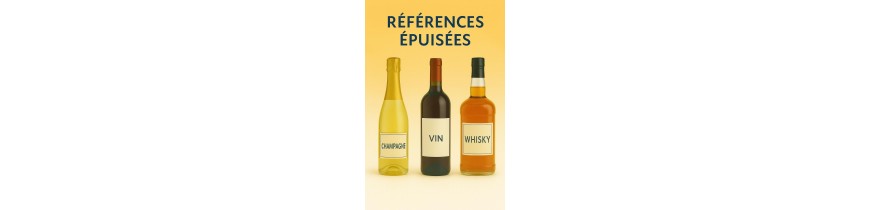 Out of Stock References – Premium Products | Wines, Champagnes, Spirits