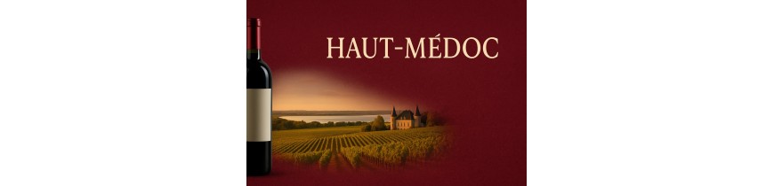 🍷 Haut-Médoc – Left Bank cabernet, 24h delivery in Belgium